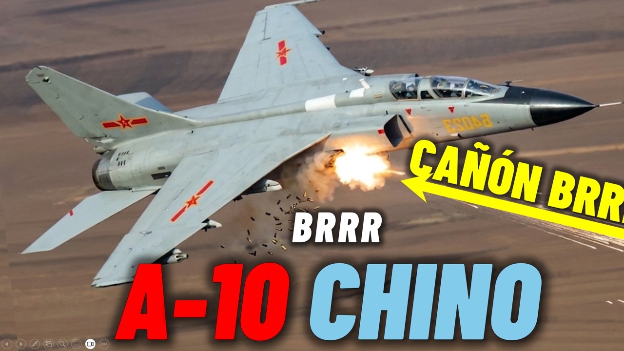 ✈️El A-10 Thunderbolt de CHINA que Occidente ignoró: Análisis del JH-7