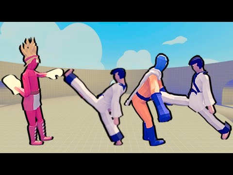 TAEKWONDO BLACK BELT vs ALL TABS UNITS (SECRET) - Totally Accurate Battle Simulator TABS