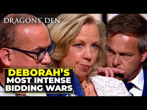 Top 3 Bidding Wars Deborah Meaden Had To Fight For! | Dragons’ Den