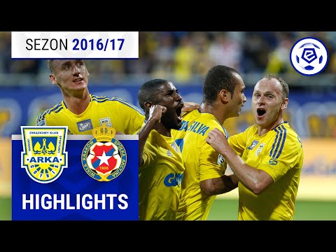 Arka Gdynia - Wisła Kraków 3:0 | SKRÓT | Ekstraklasa 2016/17 | 2. Kolejka