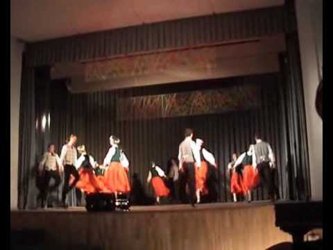 Latvian folk dance group "Kalve" (TDA Kalve) - Viņpus upes ozoliņi