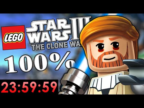 I Gave Myself 24 Hours to 100% Lego Star Wars 3: The Clone Wars