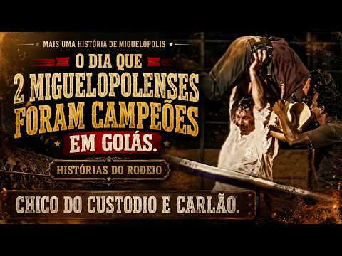 Histórias do Rodeio 1º Festa do Rodeio De Orizona no Goiás