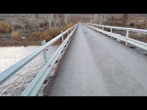 puente llegando a Bajada Del Agrio