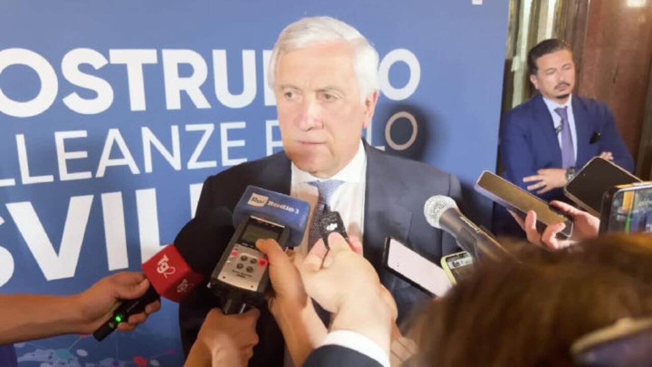 Tajani: Ben Gvir va sanzionato Si superano le linee rosse quando si colpisce la popolazione civile