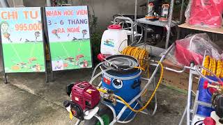 Zalo 0963.433.907 | Nhận thiết kế xe đẩy xịt thuốc tinh gọn