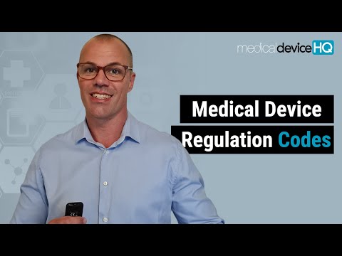 Medical Device Regulation codes