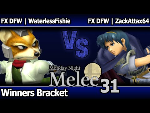 MNM 31 Melee - FX DFW | WaterlessFishie (Fox) vs FX DFW | Lunchables (Marth) - Winners Bracket