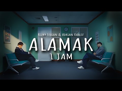 Rizky Febian & Adrian Khalif - Alamak (1 Jam + Lirik Lagu)