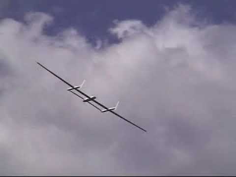 Scale model of Rutan Voyager