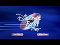 Disney DVDs Fast Play Intro
