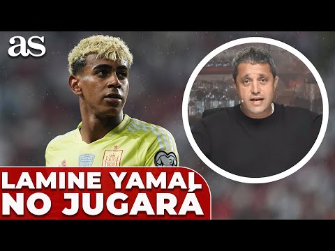 LAMINE NO JUGARÁ CON LA SELECCIÓN ESPAÑOLA: Debe guardar REPOSO por sus LESIONES