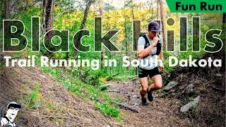 Trail Running Storm Mountain in the Black Hills of South Dakota