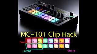 Roland MC-101 Looper Workflow: Build Clip Collections for Future Tracks