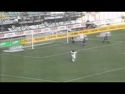 Serie A 2001-2002, day 03 Inter - Venezia 2-1 (Kallon, Maniero, Adriano)