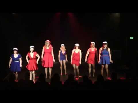 Bombshell Burlesque and Beauty Academy Beginner Burlesque Students - American Patrol