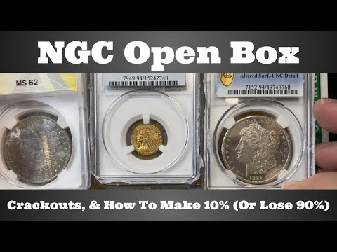 NGC Open Box - Trade Dollars, Crackouts, & How to Make 10% (Or Lose 90%)