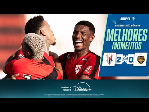 Gols e lances de Atlético-GO x Amazonas