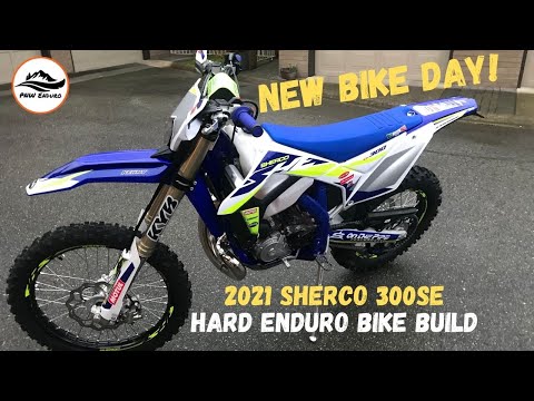 2021 Sherco 300SE Hard Enduro Bike Build