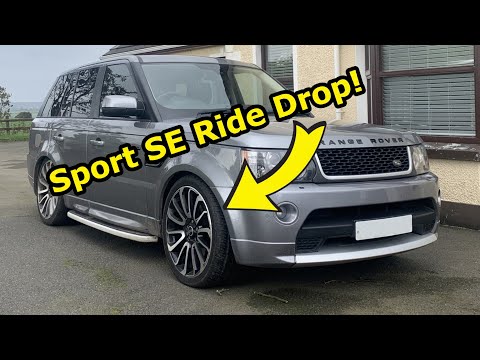 iCarsoft LR V3.0 - Range Rover Sport SE LOWERED! | How to Drop Ride Height Using Diagnostic Tool