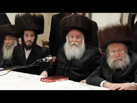 Bobov Rebbe Attending A Bris - Adar I 5779