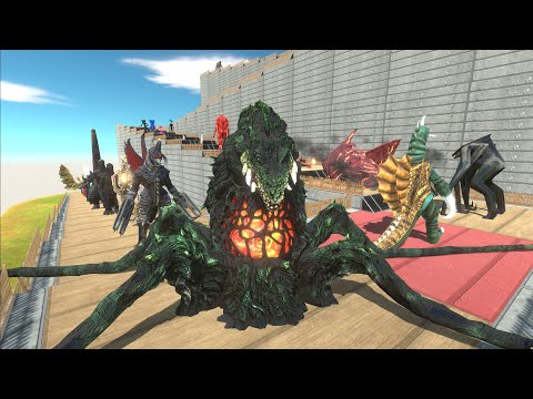 BIOLLANTE DEATH FALL - Animal Revolt Battle Simulator