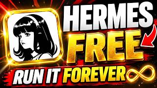 Here’s How to Run Hermes Agent Free Forever! 🤯