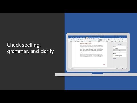 How to check spelling, grammar, and clarity with Microsoft Word 2016