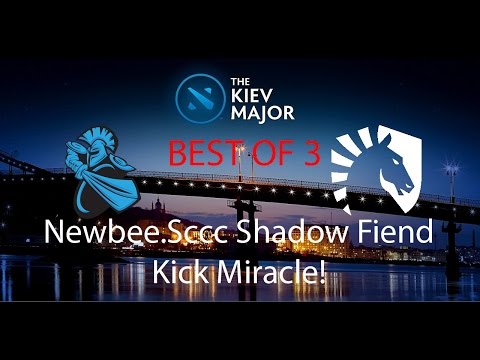 Kiev Major 2017 : Newbee vs Team Liquid Mid Sccc Shadow Fiend Destroys Miracle