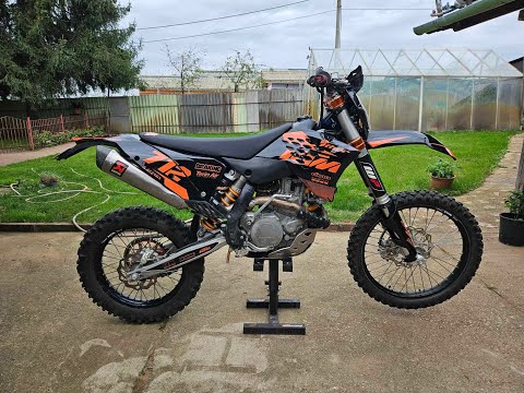 Ktm Exc 450 09 cold start