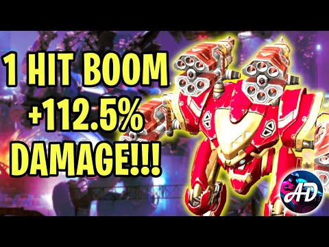 VORTEX SPECTRE With OVERDRIVE UNIT ONE HIT BOOM! | War Robots MK2 Gameplay WR