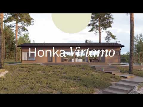 Honka Virtamo | Log house tour | Hirsitalokierros