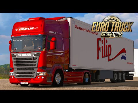 ETS2 | Scania R450 And Schmitz SKO 24 Mega Timelapse Driving [1.39]