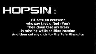 Hopsin - I&#39;m Not Crazy [Lyrics] [HD]