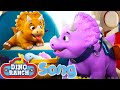 Triceratops Song | Nursery Rhymes & Kids Songs | Dino Ranch