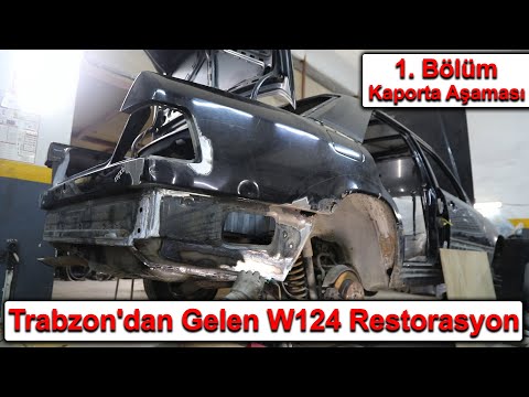 Trabzon'dan Gelen W124<br>Restorasyon - 1. Bölüm<br>Kaporta Aşaması