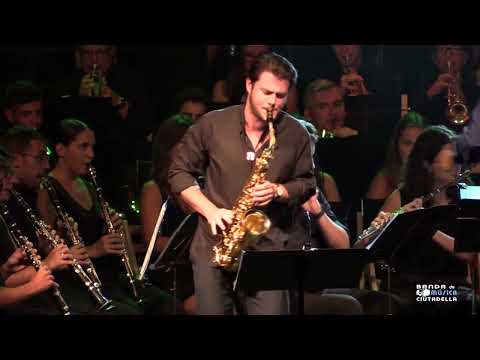 Saxpack, Otto M. Schwartz, Solista Xavier Larsson - Banda de Música de Ciutadella
