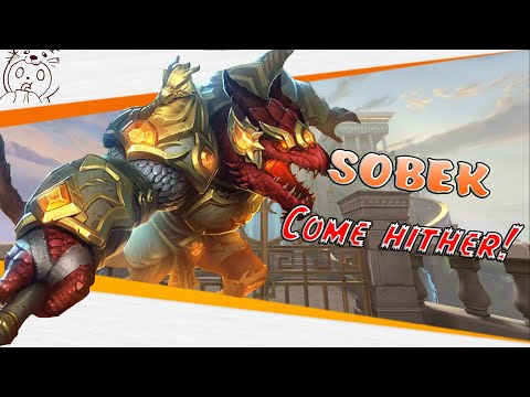Sobek Support: HARD CARRYING THE ENTIRE GAME AS SUPPORT! - Smite | Mattypocket