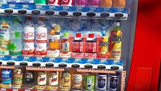 珍しいコーラの自動販売機