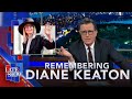 Diane Keaton S Charmingly Chaotic Interview On The Colbert Report