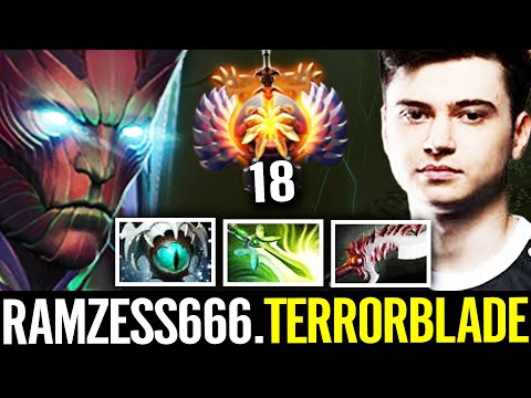 RAMZES Terrorblade [FULL GAMEPLAY] - Pro Safelane Guide | Dota 2 IMMORTAL GAMEPLAY