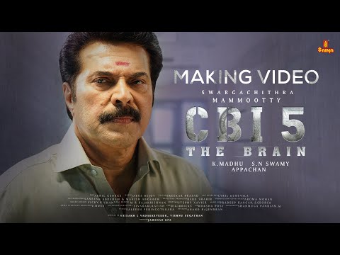 CBI 5 THE BRAIN - MAKING VIDEO | MAMMOOTTY | K MADHU | S N SWAMY | APPACHAN | JAKES BEJOY — CBI 5: The Brain