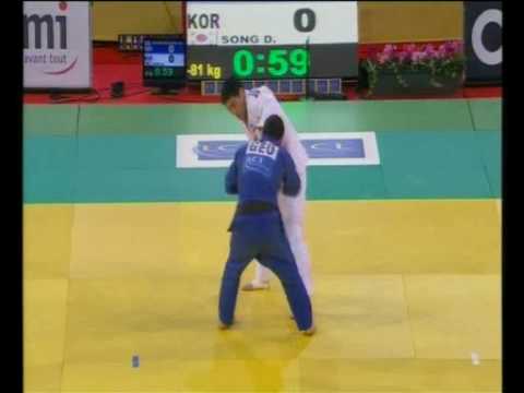 JUDO 2009 Tournois de Paris: Giorgi Baindurashvili (GEO) - Dae-Nam Song (KOR)
