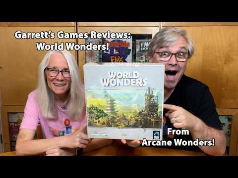 Garrett's Games Reviews: World Wonders + Mundo Expansion from Arcane Wonders
