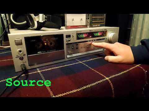 Aiwa M800 calibration to TDK SF 90