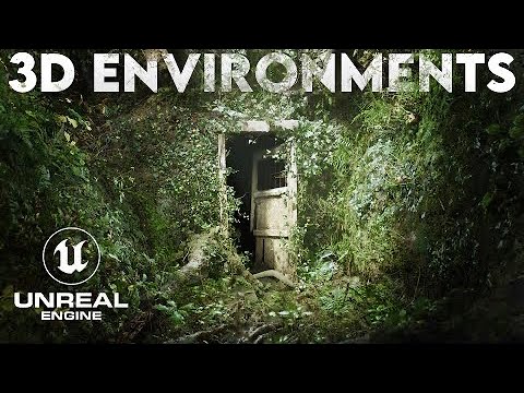 How I Quickly Create 3D Environments in Unreal Engine 5 | FULL WORKFLOW