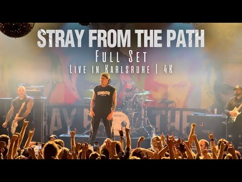 Stray from the Path - Live in Karlsruhe [Full Set] (2025) | 4K (Last European Show Ever!)