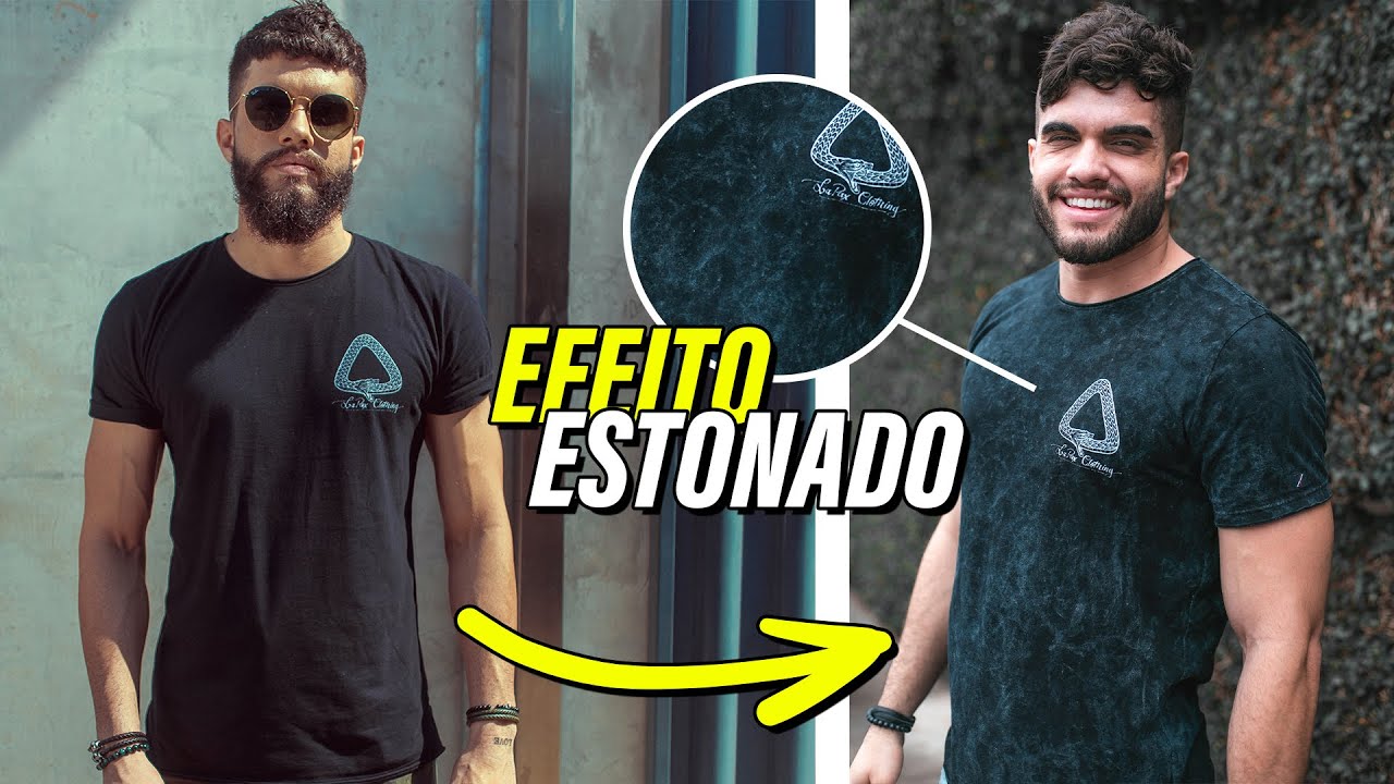 Watch Now DIY CUSTOMIZAÇÃO DE CAMISETA - Efeito Estonado / Marmorizado DIY CUSTOMIZAÇÃO DE CAMISETA - Efeito Estonado / Marmorizado