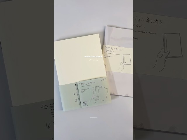 Vídeo relacionado con Midori 15312006 MD - Libreta, A5, 1 página por día, sin rayas, A