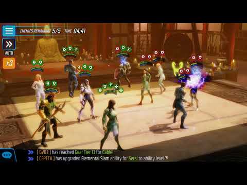 MSF - Beating a 1 mil Team power Eternals in arena